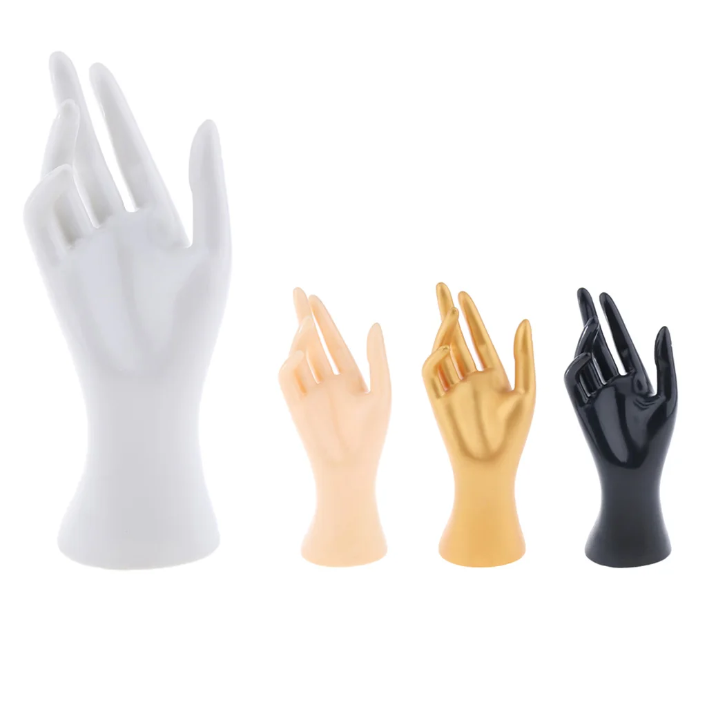 Female Mannequin Hand Jewelry Bracelet Ring Watch Display Model Stand Holder Rack, Anti-discoloration Female Mannequin Hand Jewelry Bracelet Ring Watch Display Model Stand Holder Rack, Anti-discoloration