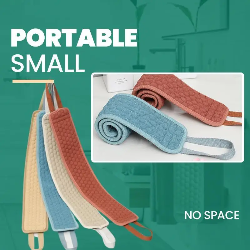 Douche Exfoliërende Rug Scrubber Badriem Handdoek Bal Handschoen Diepe Modder Reiniging Koreaanse Lichaamswashand Japanse Achterste Scrub Trekband_voghion.com