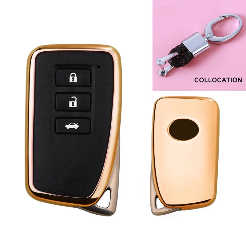 Мягкий ТПУ чехол для ключей автомобильного стайлинга Lexus NX GS RX IS ES GX LX RC 200 250 350 LS 450H