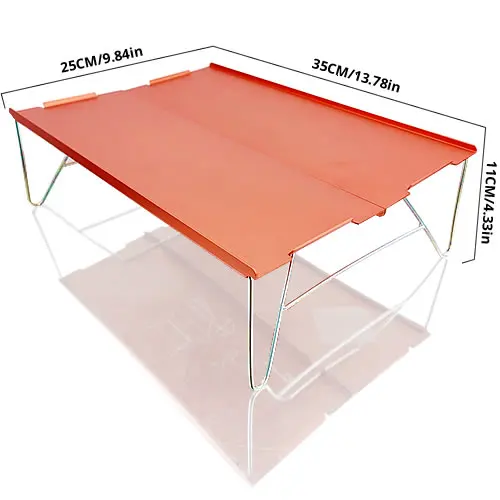 Мебель Складной Стол легкий алюминиевый-Плита барбекю Пикник Открытый Мини Кемпинг - Цвет: 02