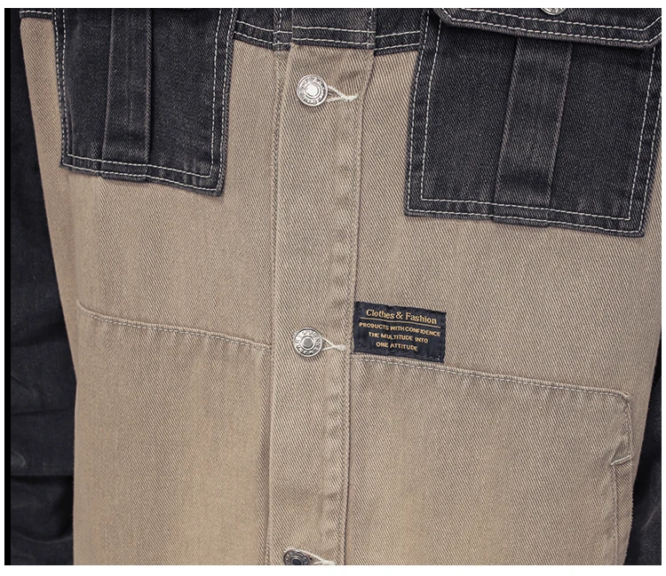 Большие размеры L-5XL, Модная Джинсовая куртка, новинка, весенняя, осенняя, зимняя одежда