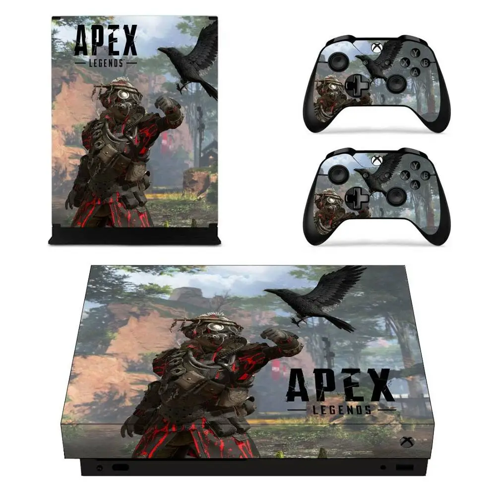 YSX1X2021 APEX Legends полное покрытие кожи консоли и наклейка на контроллер для Xbox One X кожи наклейки Винил - Цвет: YSX1X2021