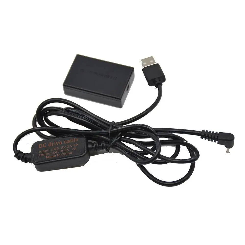 USB Charger Cable ACK-E17 Power Adapter+DR-E17 DC Coupler LP-E17 Dummy Battery For Canon EOS M3 M5 M6 Mirrorless Digital Camera