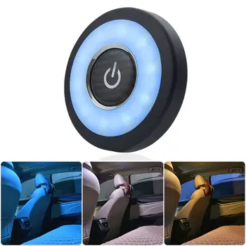 

1 Pc LED Car Interior Reading Light USB Charging Magnet Trunk Roof Lights Square Vehicle Indoor Ceiling Lamp Car Accessories