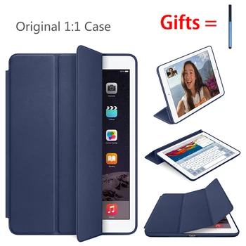 

case For iPad 2018 2017 9.7 inch Cover 1:1 Magnet Smart Auto Sleep Stand Flip Leather Cover A1822 A1823 A1893 A1954 Shell