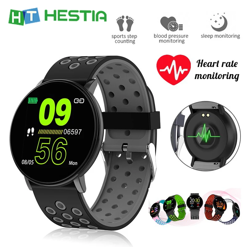 

W8 Smart Bracelet Fitness Bracelet With Pressure Measuremen Heart Rate Blood Monitor Smart Band Pedometer Health Bracelet 5 in 1
