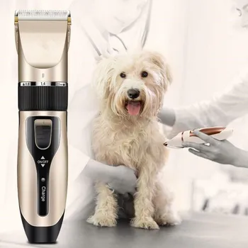 

Rechargeable Low Noise Cat And Dog Hair Electric Trimmer Pet Electric Clipper Cutting Machine Hair Removal Tool Dog Hair Cutting