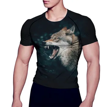 

Men's Compression Cool Dry Sports Short Sleeve Shirt Baselayer T-Shirt Athletic Running Rashguard