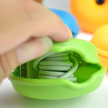 

Earphone Cable Organizer Case Turtle Shape Wrap Wire Winder Headphone Cord Holder @M23