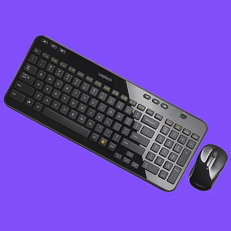 Logitech MK365 USB Wireless Keyboar Unifying Receiver Laptop Notebookd Fashion Appearance Battery Life and Durability Mouse Set