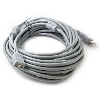 

USB 10Mextension cable Copper USB extension line USB extension cable 1.5 meters High speed 2.0USB extension line Wholesale