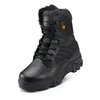 Men Military Tactical Boots Winter Leather Black Special Force  Desert Ankle Combat Boots Safety Work Shoes Army Boots ► Photo 3/6