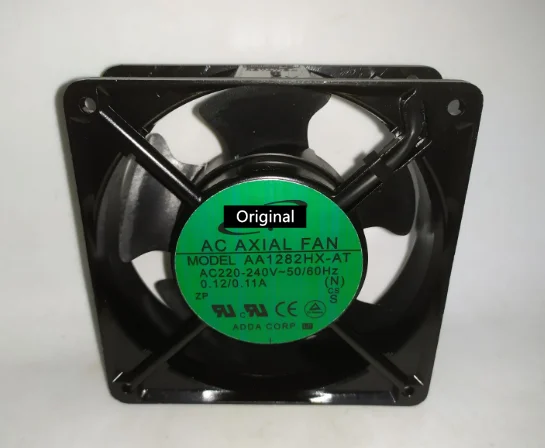 Оригинальный новый 100% рабочая ForADDA AA1282HX-AT AC 220V 240V 0 12/0.11A 120x120x38 мм 2-контактный