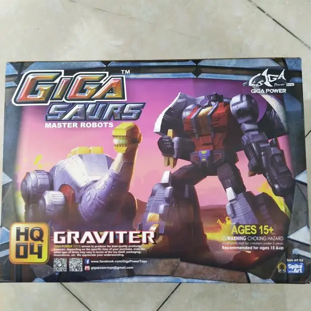Трансформеры Gigapower GP HQ-04 Dinobots Sludge покрытие Цвет MISB