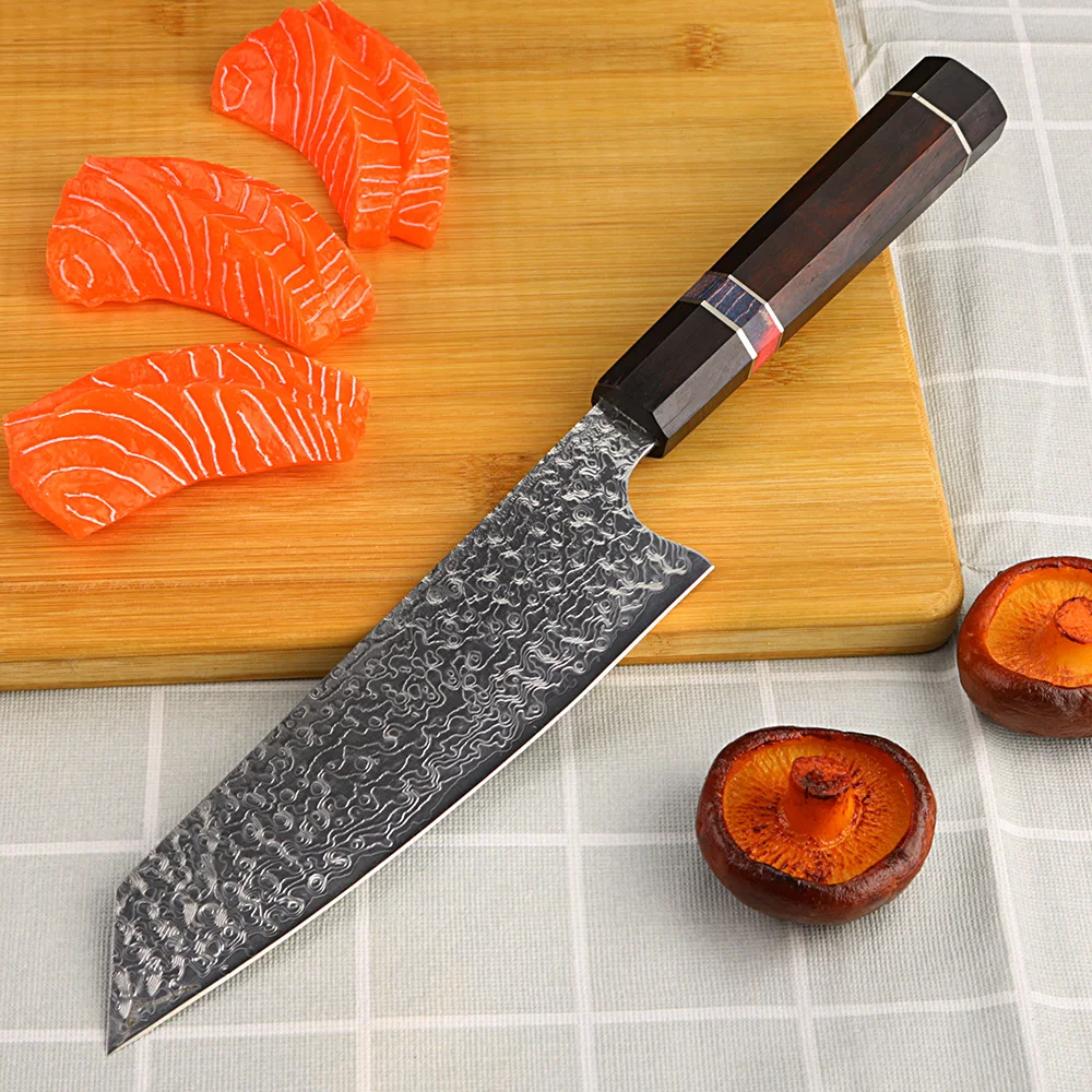

XUANFENG High Quality VG10 Damascus Steel Knife Chef Knife Japanese Cooking Knife Meat Knife Hand Forged Kitchen Knife