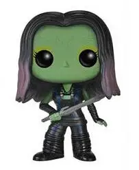 gamora no box Персонажи Marvel ракета енот звезда-владыка гамора Дракс Разрушитель грутс каваи 10 см фигурка игрушки - Цвет: gamora no box