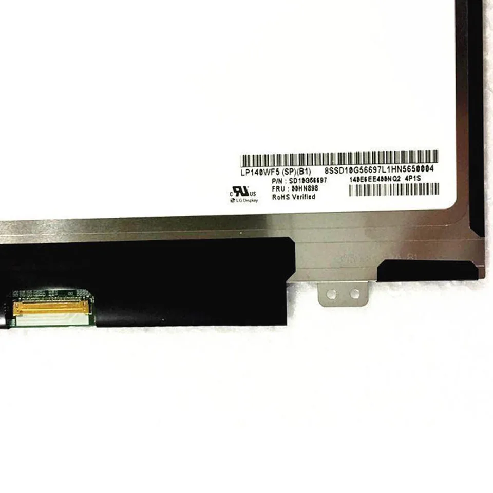LP140WF5(SP)(B1) для LG Matrix LP140WF5 SPB1 FHD ips экран 1920x1080 ЖК-дисплей для ноутбука дисплей 30 контактов FRU 00HN898 P/N SD10G56697
