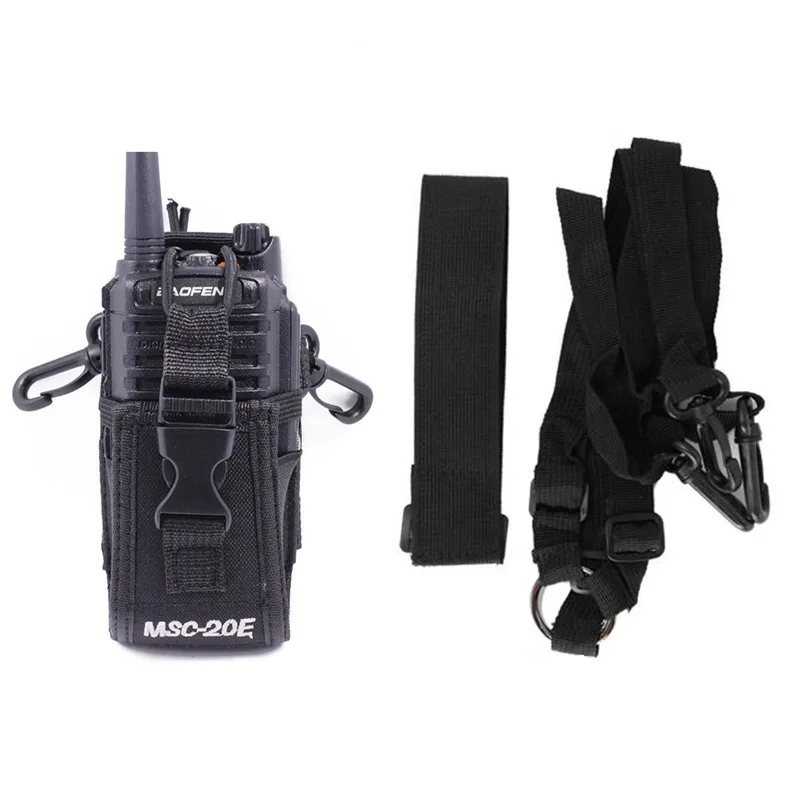 add arm belt MSC-20E большой нейлоновый мешок сумка для переноски для BaoFeng UV-XR UV-9R плюс UV-5R UV-82 Mototrola GP328 GP88 GP3188 портативное радио - Цвет: add arm belt