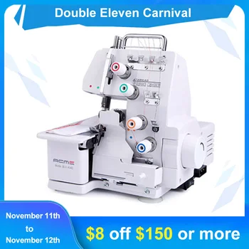 

Household desktop four-wire three-wire two-line edging machine Multifunctional electric sewing machine Overlock sewing machine