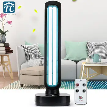 

38W 65W UV Sterilizer Home 220V Disinfection Lamps Remote Control Germicidal Ultraviolet Lamps Portable UVC Ozone Quartz Lamp
