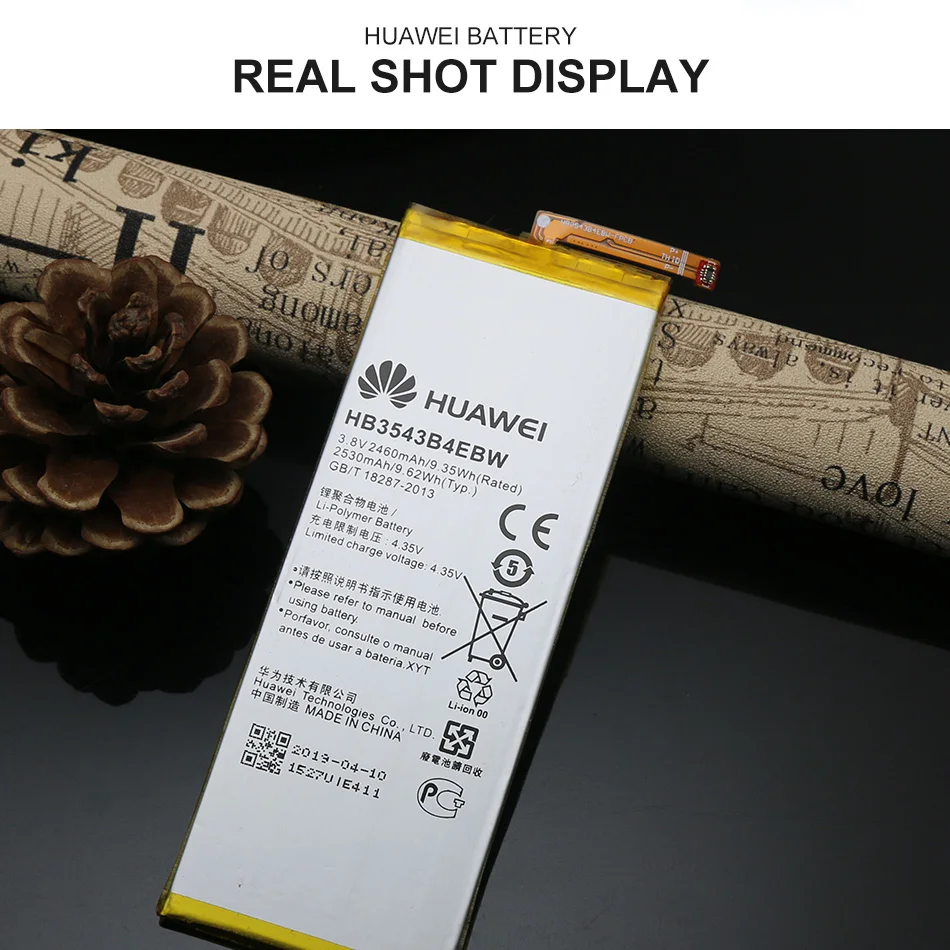 Huawei аккумулятор HB3543B4EBW 2460 мАч для huawei Ascend P7 L07 L09 L00 L10 L05 L11 Сменные Аккумуляторы для телефонов
