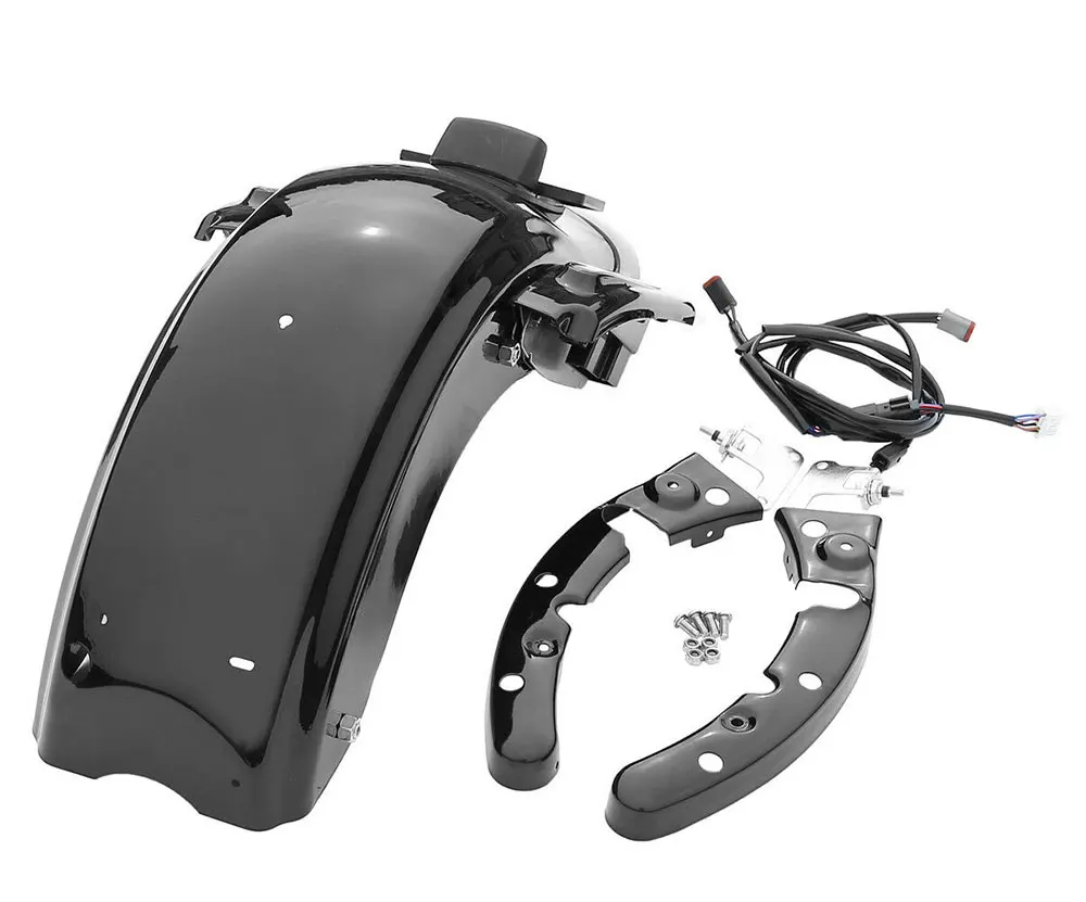 Светодиодный Системы CVO Стиль заднее крыло для Harley Touring Street Glide Road King дорога скользящий Electra Glide 2009 2010 2011 2012 2013