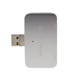 Алюминиевый сплав Универсальный USB3.0 и Micro USB 2 в 1 интерфейс Поддержка USB 3,0 концентратор безопасности цифровая карта памяти TF кард-ридер