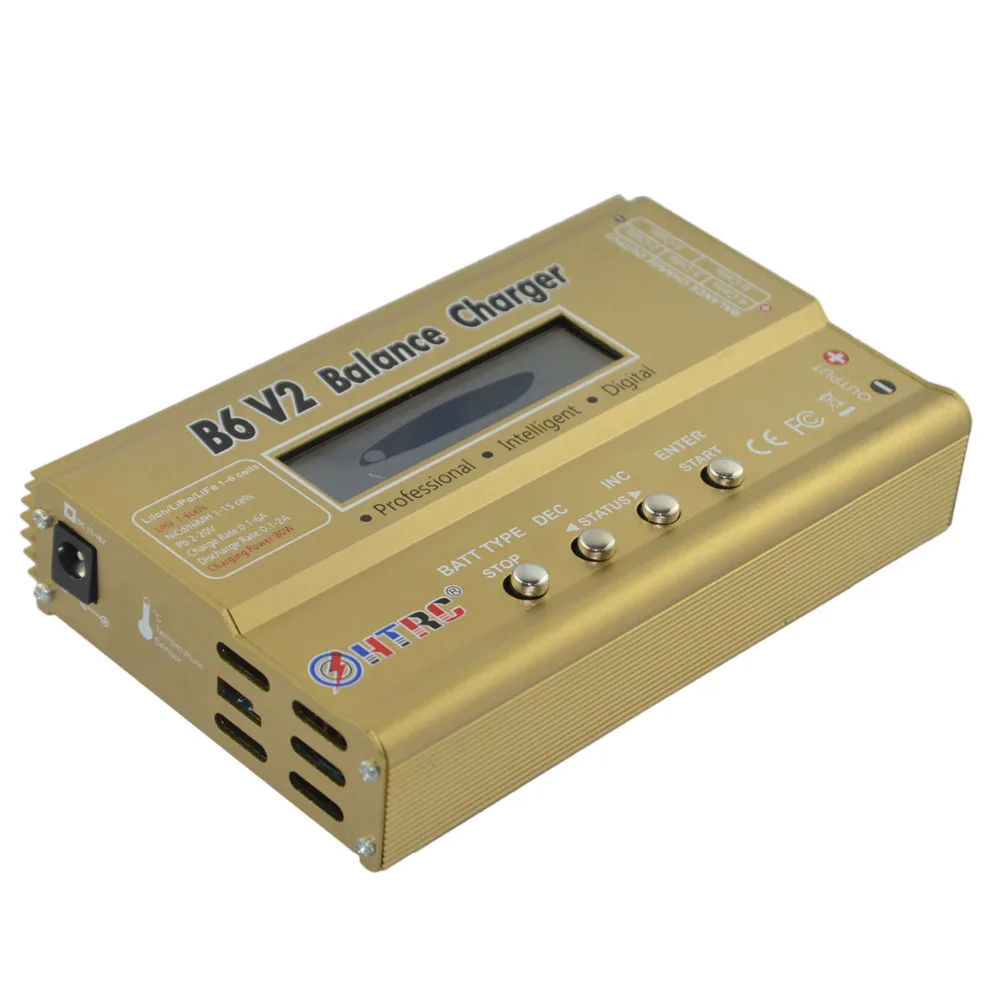 

80W IMAX B6 V2 Balance Charger with XT60 Parallel Charging Board 2-6s Lipo Charge Plate