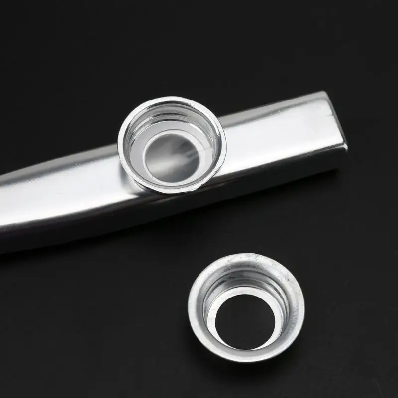6 шт. легкий металлический Kazoos комплект для малышей детей студентов флейта музыкальный инструмент