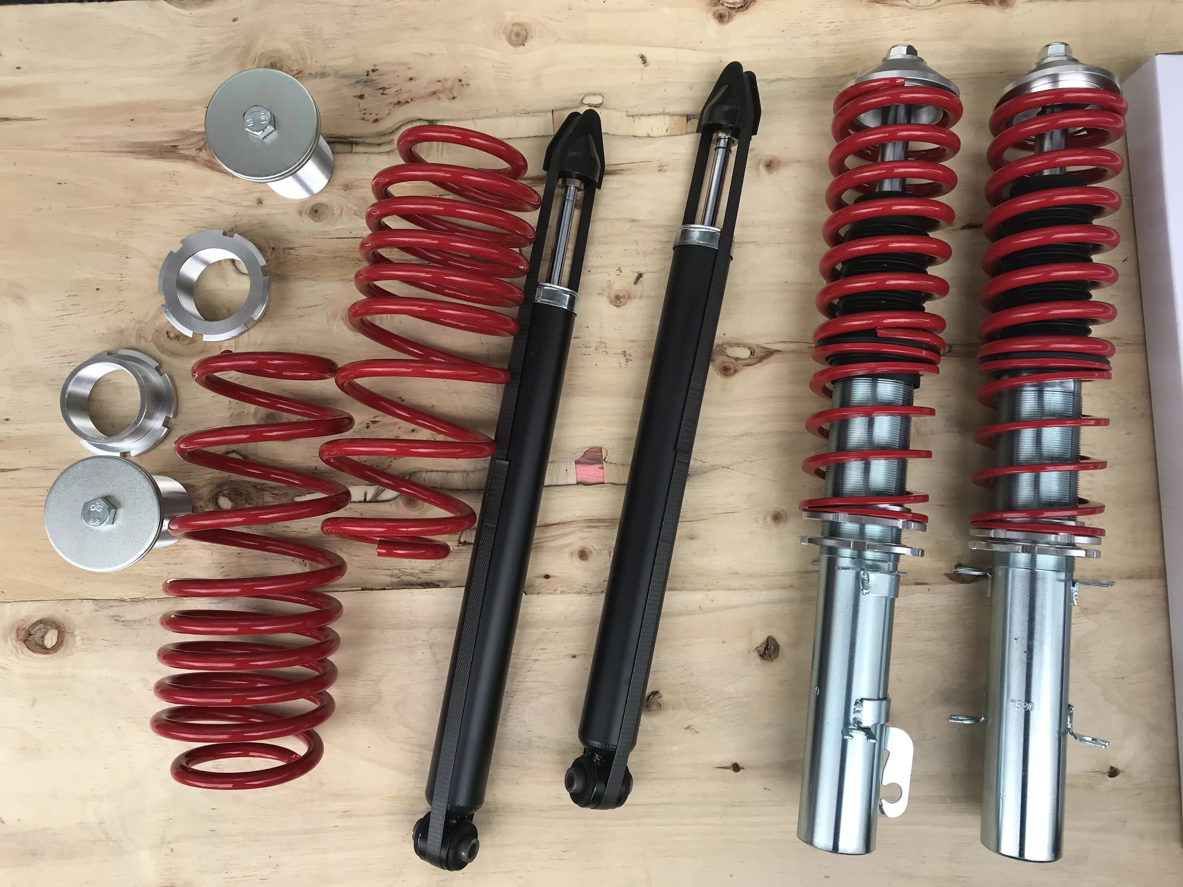 Tuning DIY coilover, kits de suspensión de descenso, MK4 para VW JETTA, piezas de coche de venta de fábrica amortiguadores ajustables - AliExpress Automóviles y motocicletas