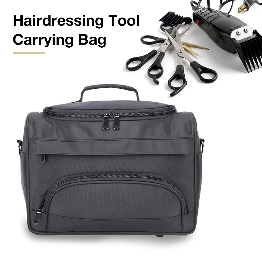 Hairdressing Tool Carrying Bag Large Capacity Multi purpose Hair Stylist Tools Cosmetic Organizer 5
