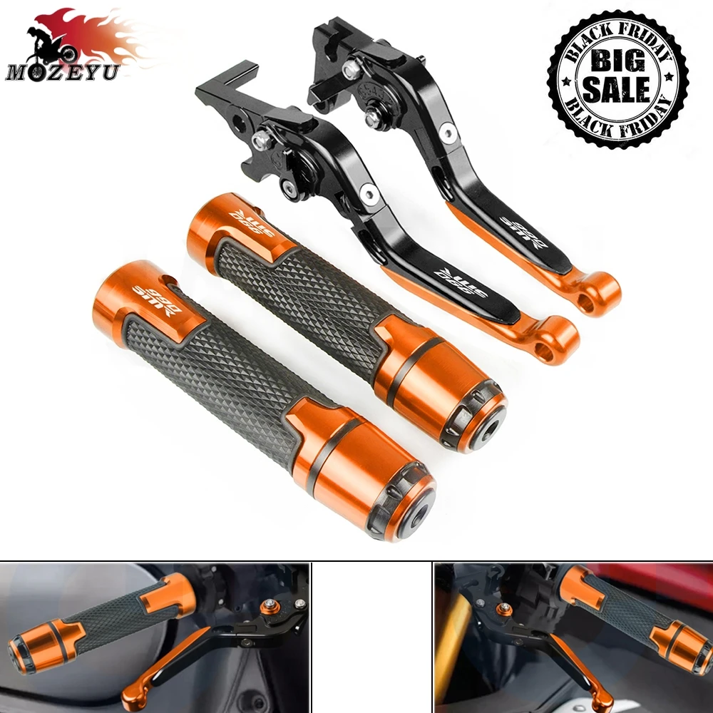 

For KTM 990SMR 990 SMR 2009-2013 2012 2011 2010 Motorcycle CNC aluminum Brake Clutch Lever and Handle bar Grips Handbar 990 smr