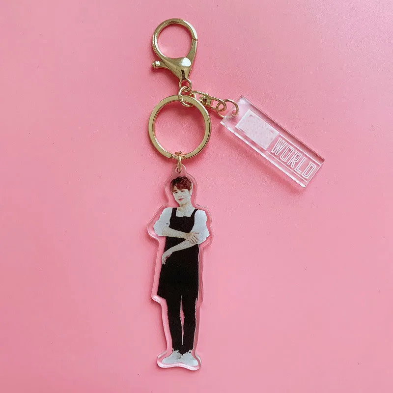 JIMIN Bangtan Boys World Tour фигурка на акриловой подставке, брелок для ключей JIMIN JIN JUNG KOOK Love Yourself - Цвет: JIMIN