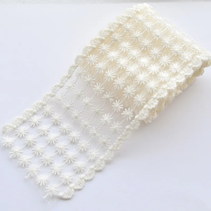 Lace Trim Ribbon 1yard 65/75mm Embroidery Ribbons Webbing Decor DIY Craft Gift Packing Sewing Supplies lace ribbon lace sewing supplies lace sewing accessories lace decoration lace accessories lace garment accessories