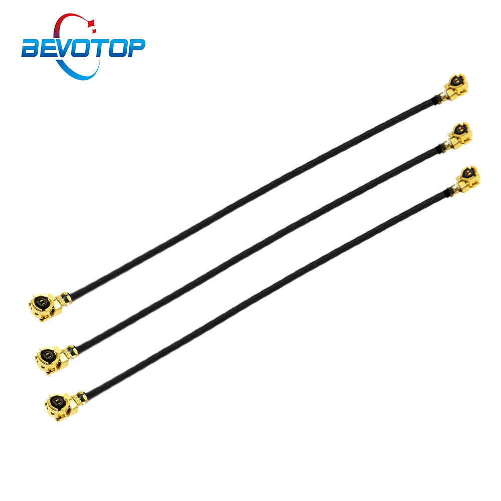 Bevotop Cabo de Extensão de Antena sem Fio Ipex1 Fêmea para Ipex1 Cabo de Extensão rf Coaxial Rf1.13 Pigtail para Roteador 3g 4g 10 Peças