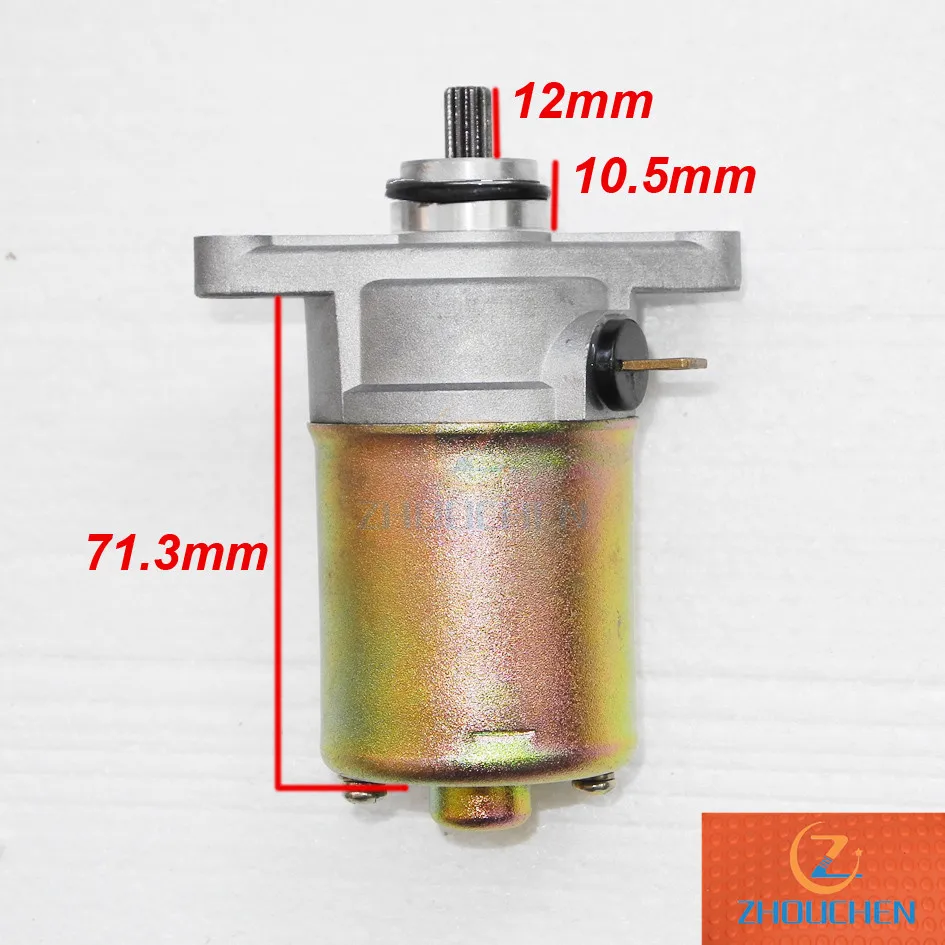 GY6 50cc 80cc Starter motor for 139QMB engine