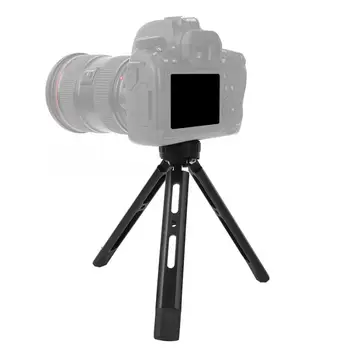 

monopod Aluminium Alloy Mini Desktop Tripod Adjustable 1/4'' Screws for SLR Mirrorless Camera Mobile tripode camara Tripod