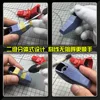 Hobby Model Craft Tool Carving Auxiliary Ruler Stainless Steel Drill Hole Detail Maker Scribe line template 3