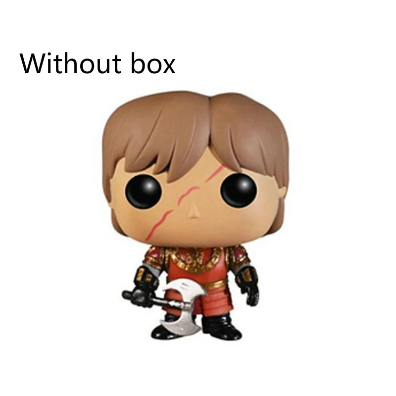 Arya stark Funko pop игра ThronesJon Snow daeneris Targaryen Drogon модель Фигурка Коллекционная модель игрушки для подарка аниме фигурка - Цвет: 21 without box