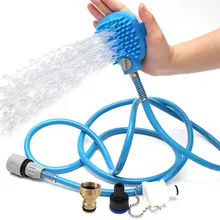 Инструмент для купания питомцев удобный массажер душевой инструмент чистящие моющие опрыскиватели для ванны щетка для собак товары для животных