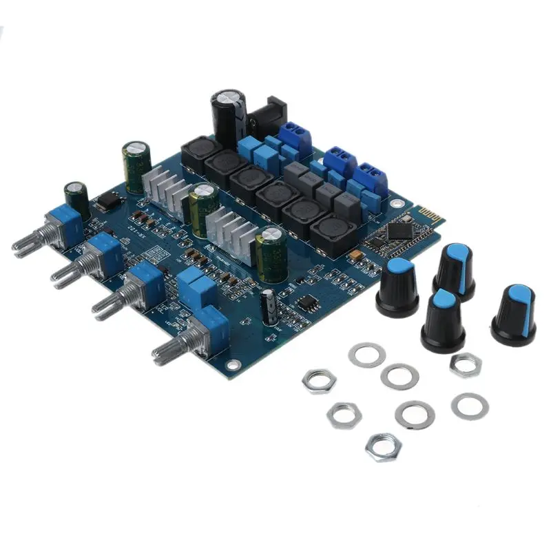 TPA3116 2,1 20WX2+ 100 Вт Bluetooth класса D усилитель высокой мощности завершенная плата D08A