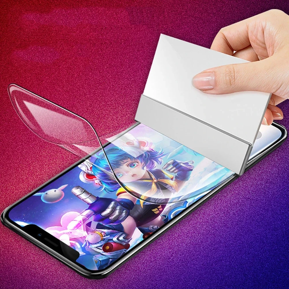Гидрогелевая пленка для LG V30S V35 V40 V50S Plus ThinQ W10 W30 Pro безопасная защита экрана Q6 Q7 Q8 Q9