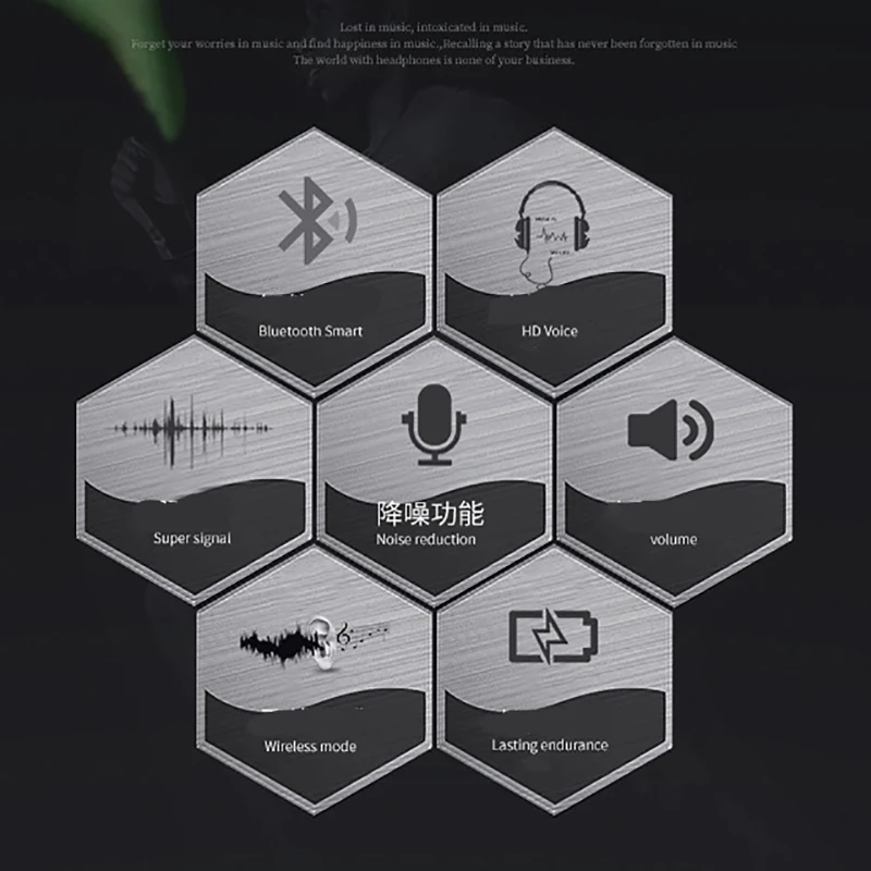 Bluetooth 5,0 наушники Led экран TWS Спортивные Беспроводные наушники большой мощности бас гарнитура громкой связи Наушники с микрофоном