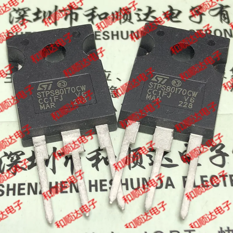 /2 шт./STPS80170CW-247 170V 80A