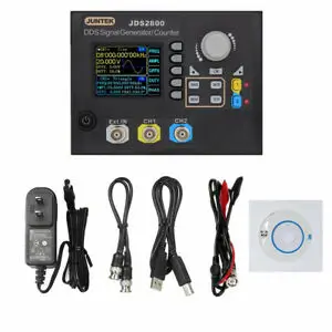 JUNTEK JDS2800 60 МГц DDS функция произвольный генератор сигналов-волн+ программное обеспечение