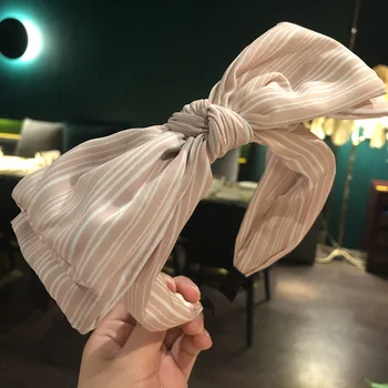 

Women's Stripe Fashion 6pcs Creative Butterfly Tie Hair Hoop Handmade Fabric Korean-style Headwear Accessories