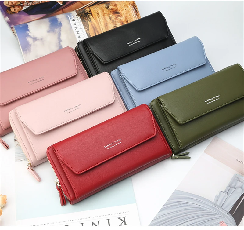 women messenger bag female bags mobile Phone large capacity crossbody bag ladies Korean multi-card zip chain casual clutch bag