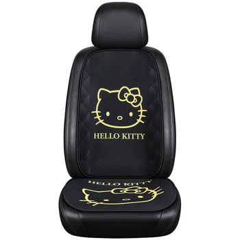 

Car Seat Cover Kitty Cat Seat Cover Kawaii Auto Cushion Breathable Car Seat Cover Auto Decor Protector For Girls Car Accessories