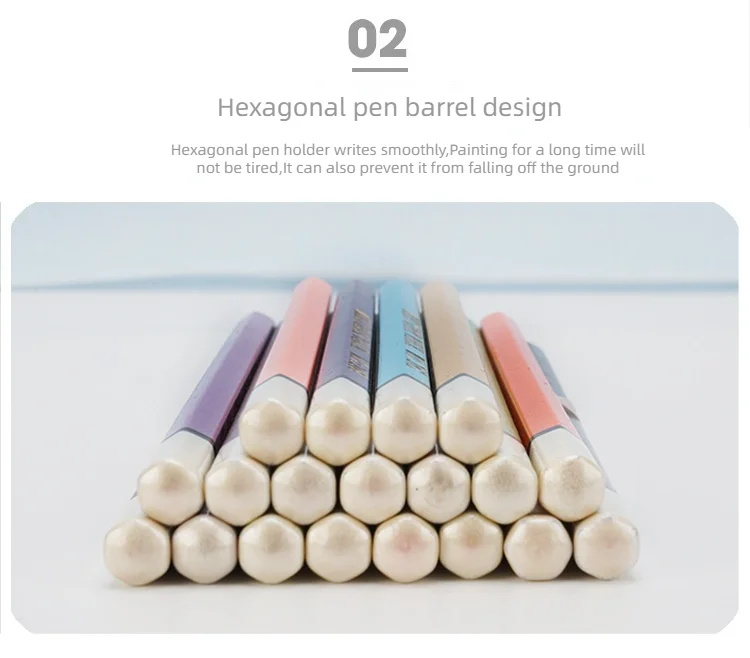 Feita sob Encomenda de Madeira Lápis de Cor Oleosa Lápis Papelaria Definir Iniciantes Entrada Arte Chumbo Cor Adulto 120 Pçs - Set 16 Cheap Lápis de cor