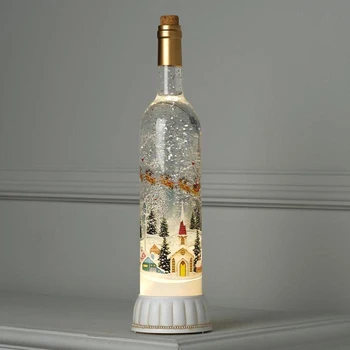 

Figure light bottle "Birches", 9x9x35 cm, USB, music, T / WHITE 5106510